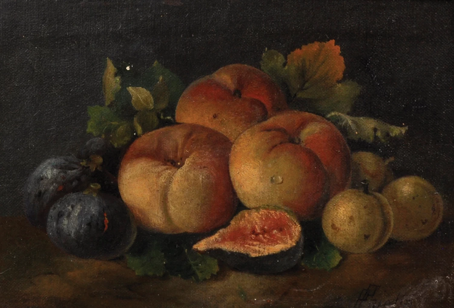 Pietro - Natura morta con frutta, attribuito